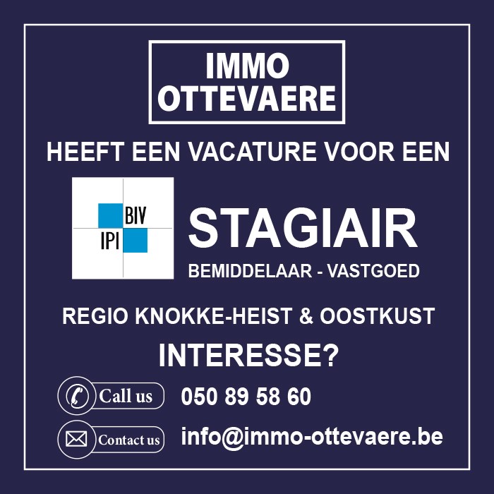vacature immo ottevaere